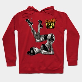 Zombie Pinup Divas : High Heels Over Head Hoodie